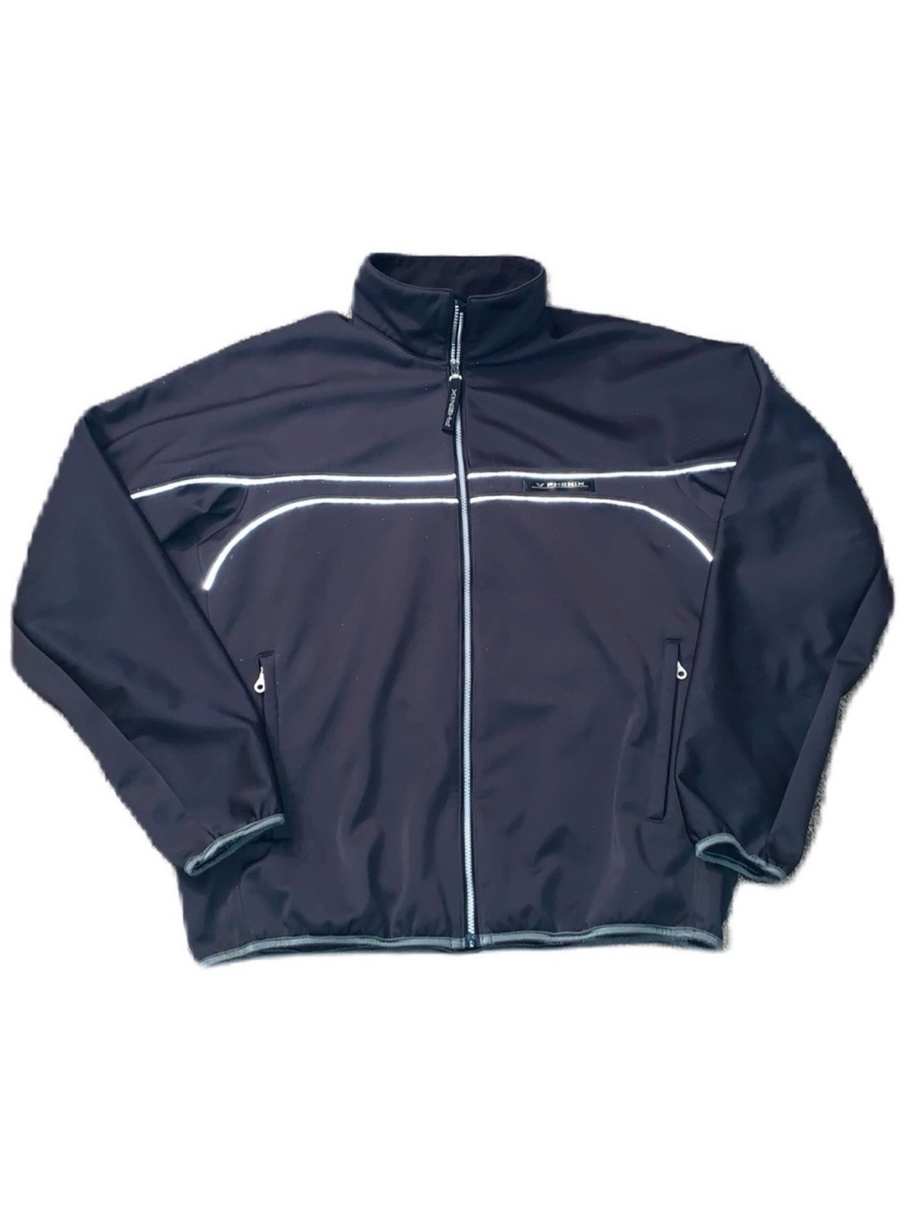 Phenix XL Softshell Jacket Ski Snowboarding Performance Grey Reflective EUC
